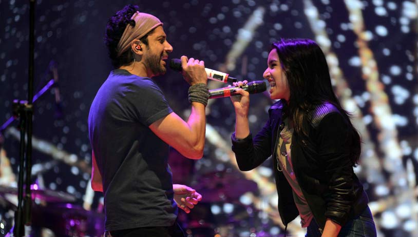 Rock On 2: Farhan, Shraddha, Arjun rock Delhi