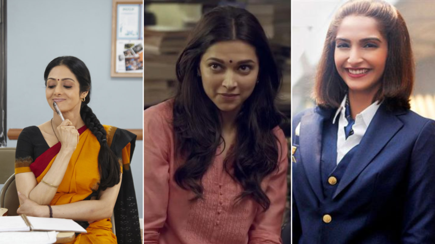 Stills from English Vinglish, Piku, and Neerja Stills from English Vinglish, Piku, and Neerja