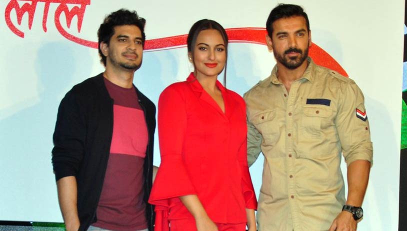 Force 2: John, Sonakshi, Tahir snapped at Song Launch