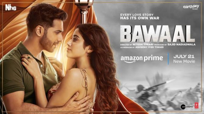 Bawal was a romantic drama film starring Varun Dhawan and Janhvi Kapoor