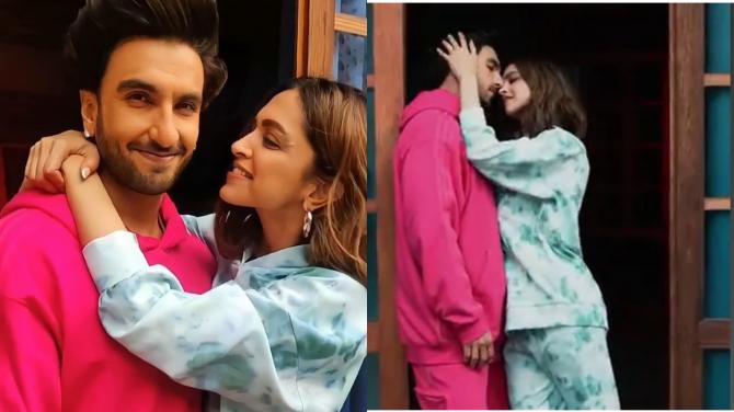 Deepika and Ranveer are just way to cute together