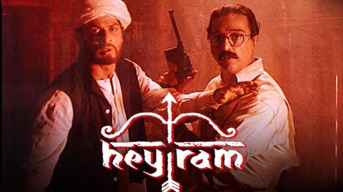In Hey Ram, Shah Rukh Khan played the role of an older man