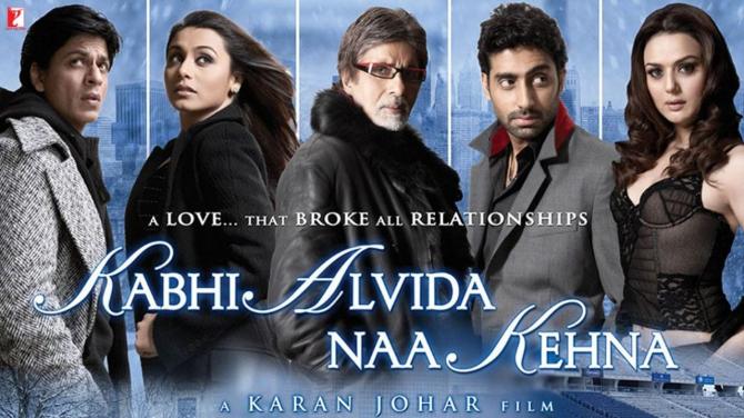 After K3G, Kabhi Alvida Na Kehna also had a mammoth runtime