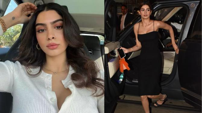Khushi Kapoor likes her luxury cars
