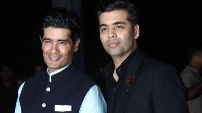 Manish Malhotra and Karan Johar are close friends