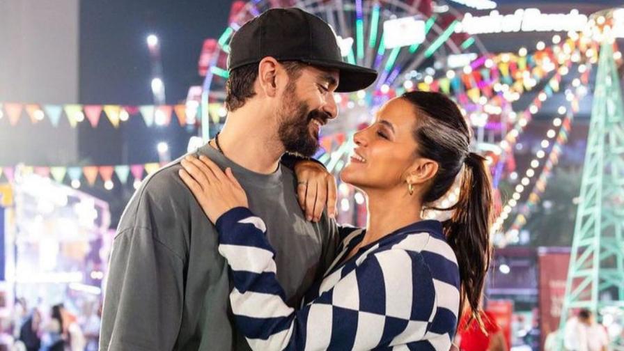 Neha Dhupia celebrates christmas with family