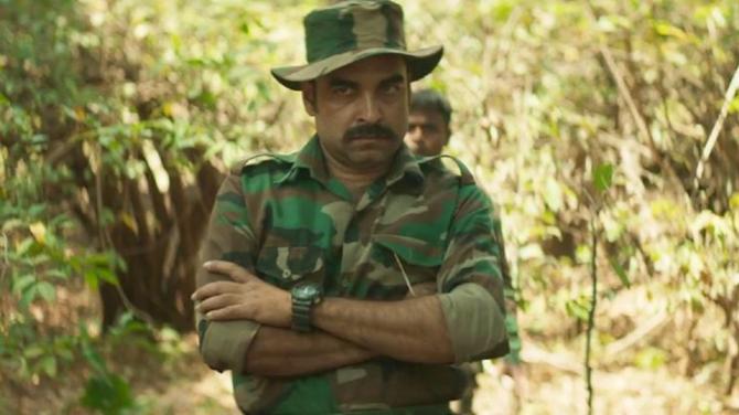 In Newton, Pankaj Tripathi played an army man