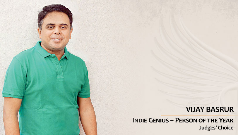 Best Indie Genius - Vijay Basrur