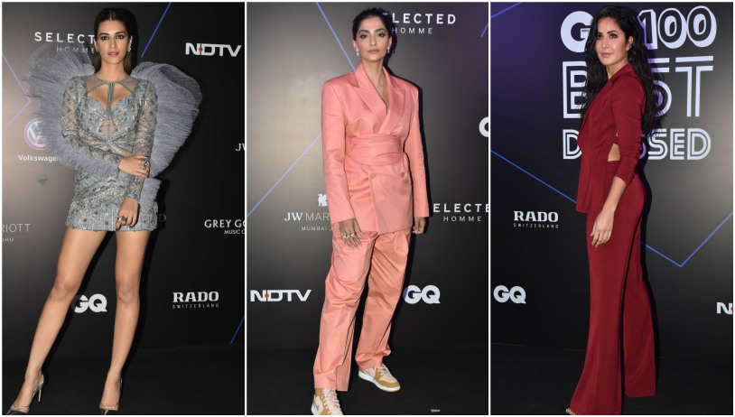 Katrina Kaif, Sonam Kapoor, Kriti Sanon attend GQ 100 Best Dressed Party
