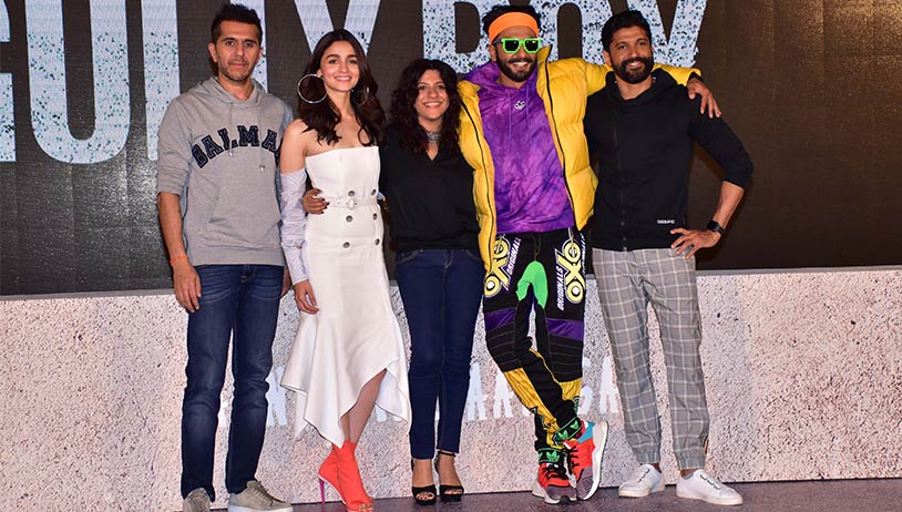 Gully Boy: Ranveer Singh, Alia Bhatt launch films trailer amidst Farhan Akhtars birthday