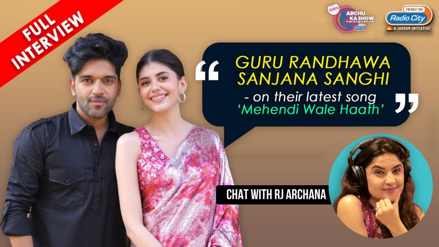 Guru Randhawa and Sanjana Sanghi