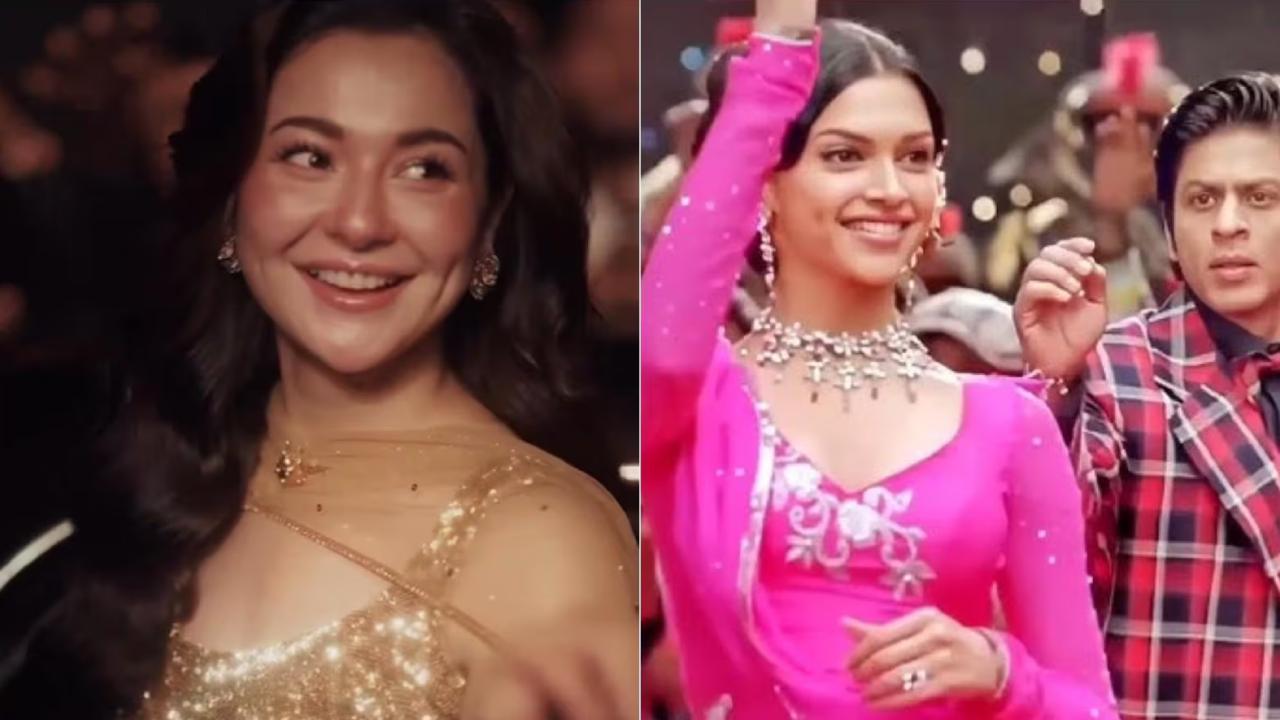 Pakistani Actor Hania Aamir Recreates Deepika Padukone`s Om Shanti Om Moment
