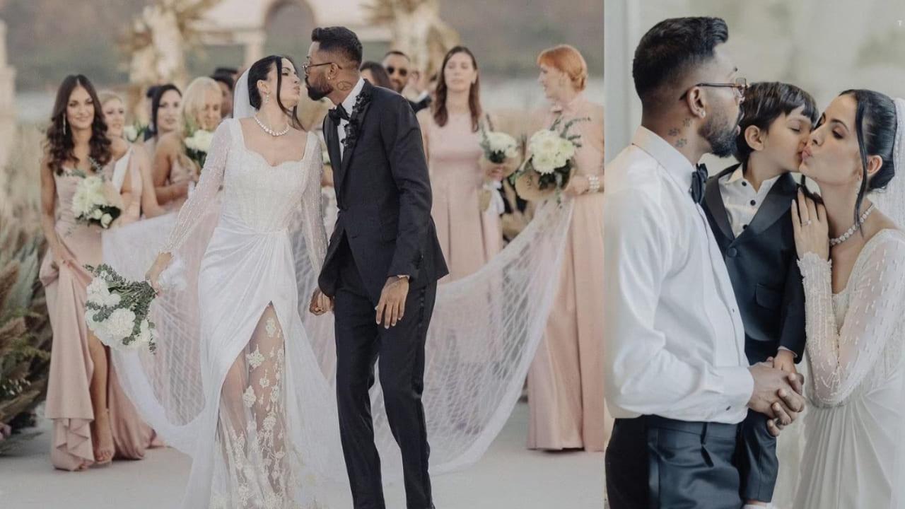 Watch! Glimpse Of Hardik Pandya And Natasa Stankovic’s Beautiful Christian Wedding In Udaipur 