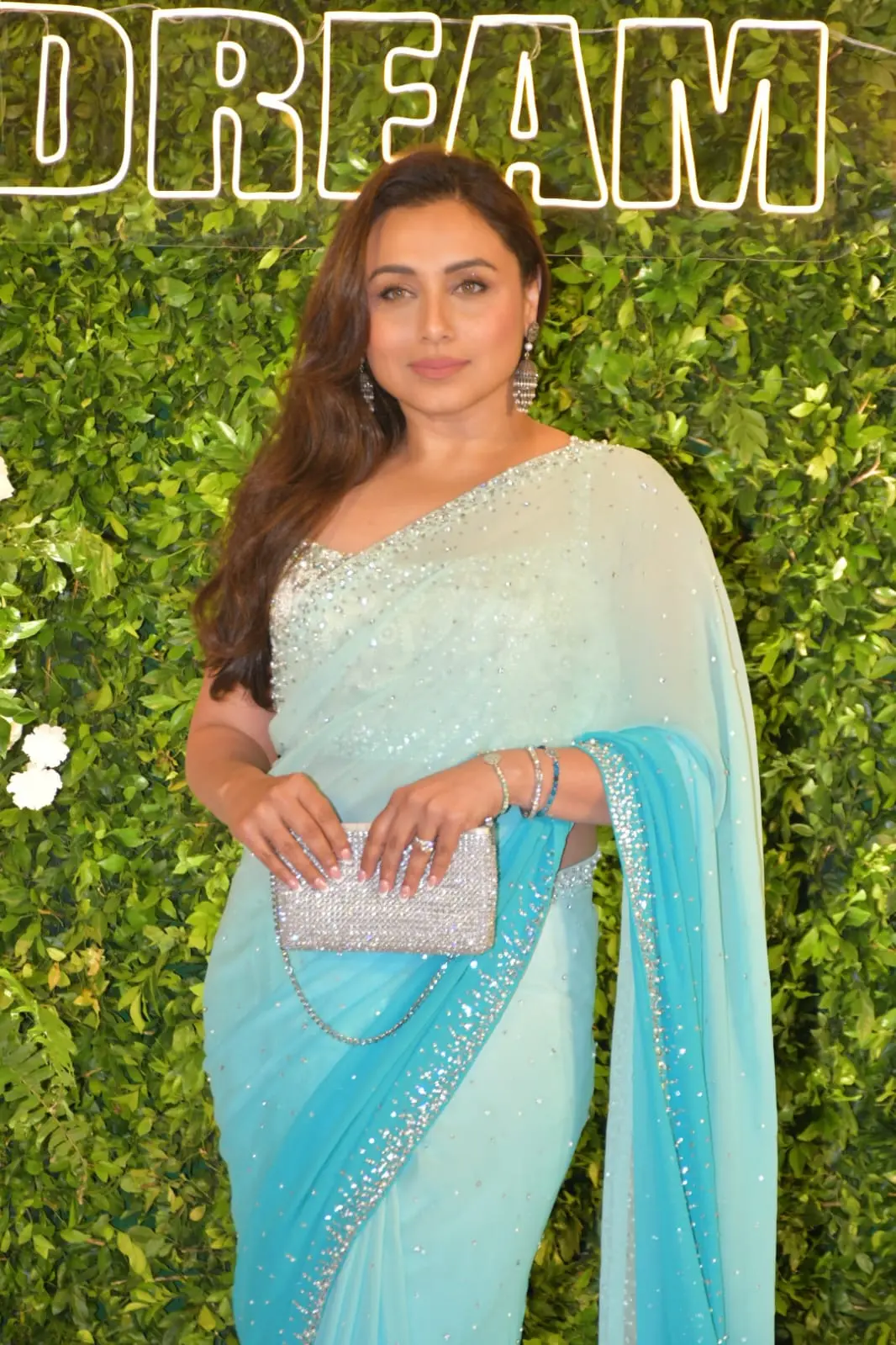 Rani Mukerji almost stopped hearts in this blue saree