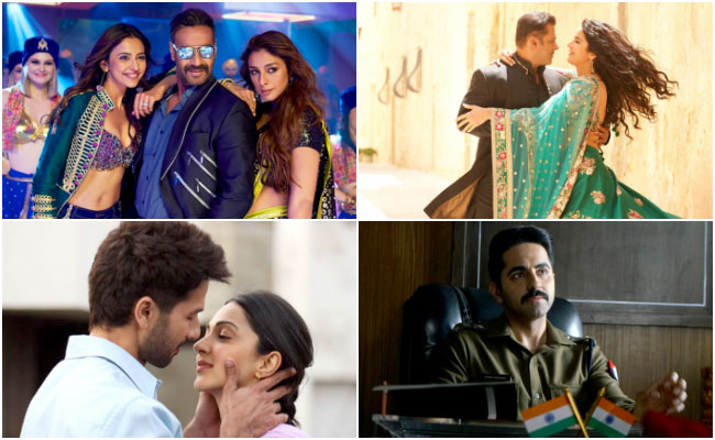 de de pyaar de, bharat, kabir singh, article 15