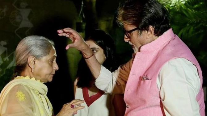 Amitabh and Jaya Bachchan
