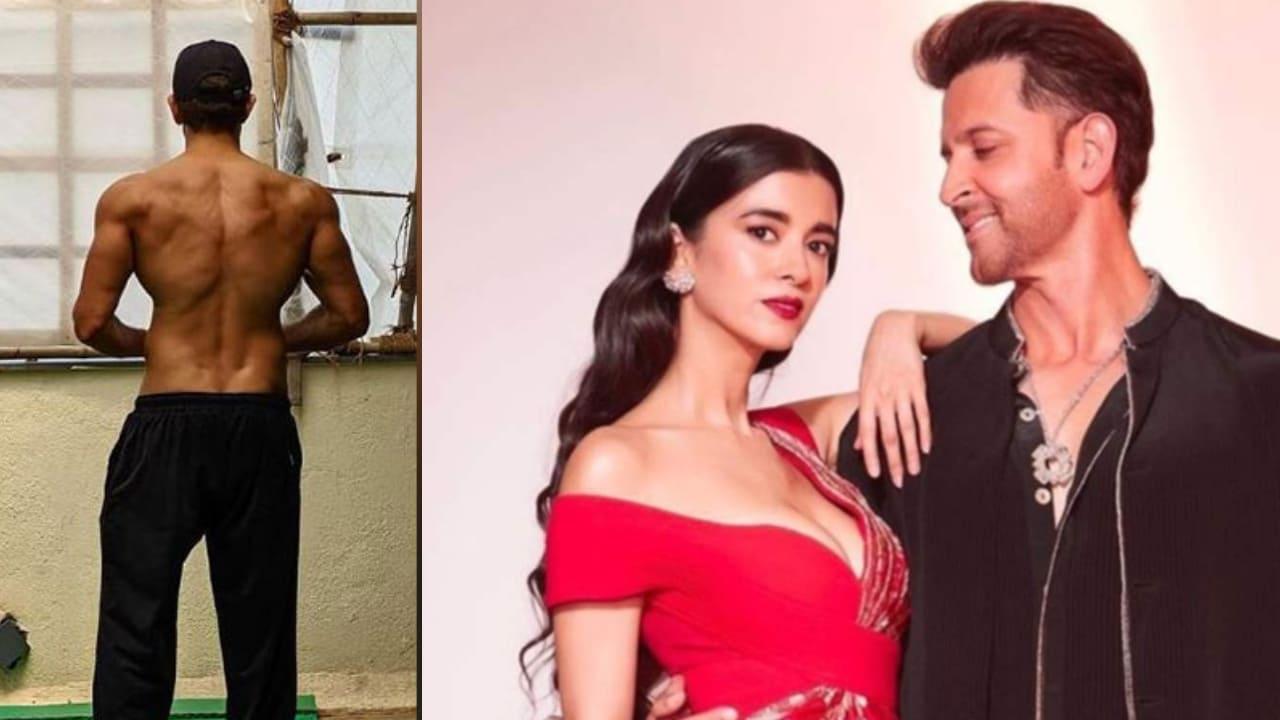 Saba Azad Reacts As Her Beau Hrithik Roshan Shares A Shirtless Picture, Fans Call Him Greek God