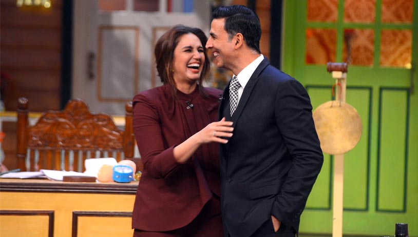 Jolly LLB 2: Akshay and Huma snapped on The Kapil Sharma Show