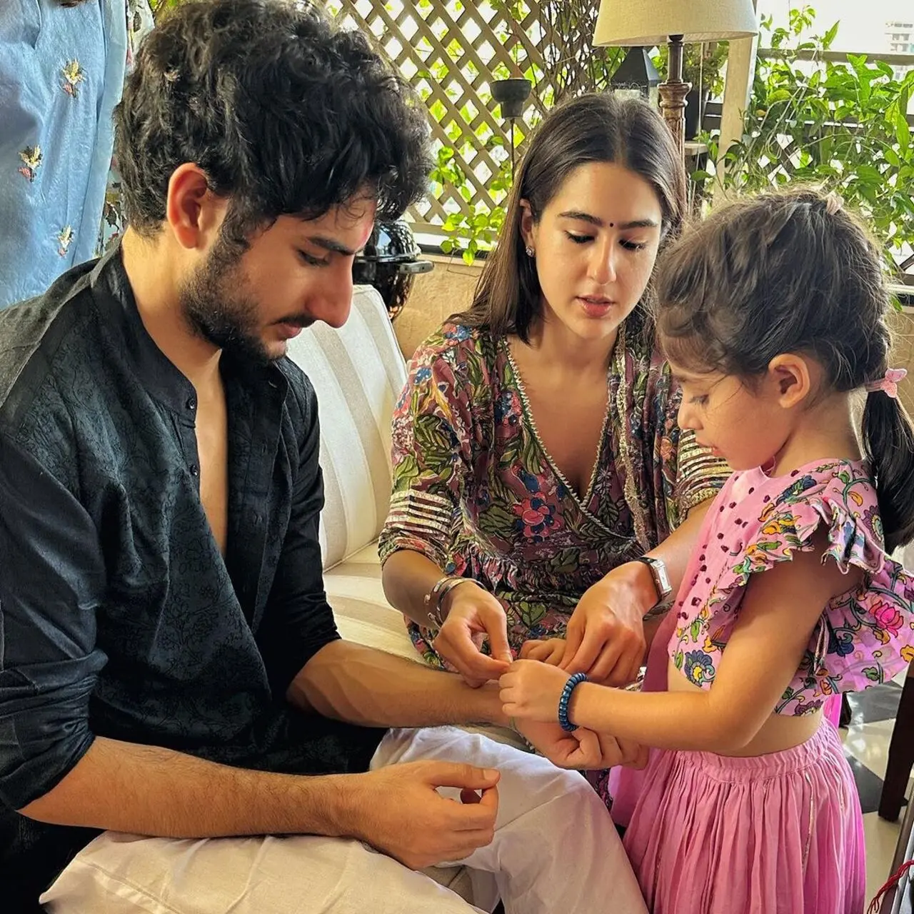 She celebrated Raksha Bandhan with Sara Ali Khan and Ibrahim Ali Khan