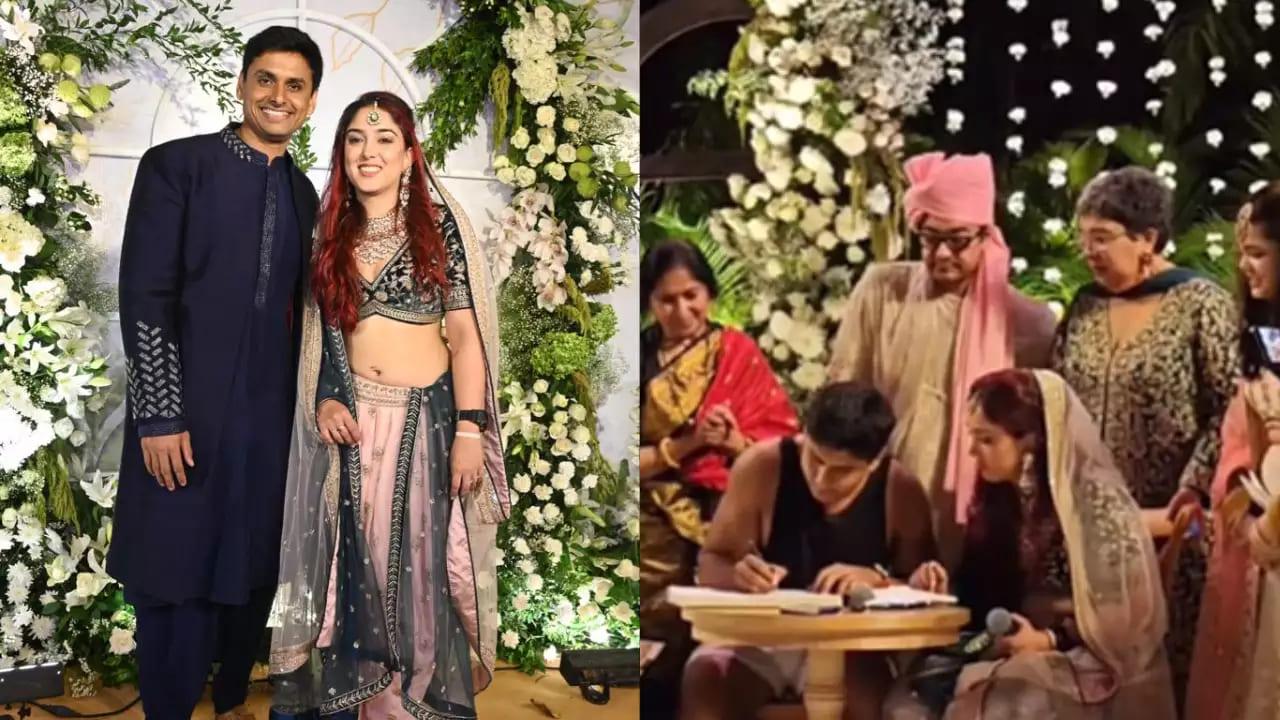 Ira Khan And Nupur Shikhare Wedding: Heartwarming Pictures From Aamir Khan`s Daughter`s Wedding