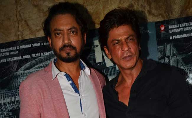 irrfan khan and shah rukh khan
