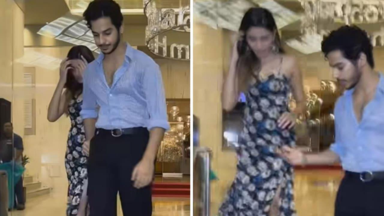 SPOTTED! Ishaan Khatter Walks Hand-In-Hand With Rumored Girlfriend Chandni Bainz , Watch Video