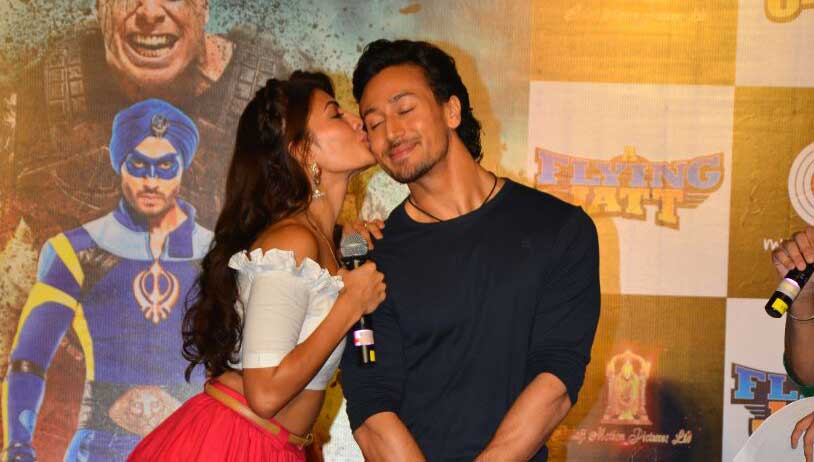 A Flying Jatt: Tiger, Jacqueline and Remo snapped at trailer launch