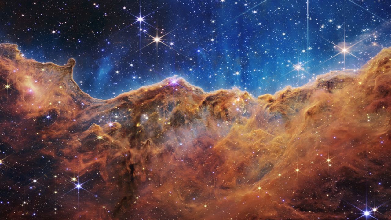 Cosmic Cliffs in Carina Nebula