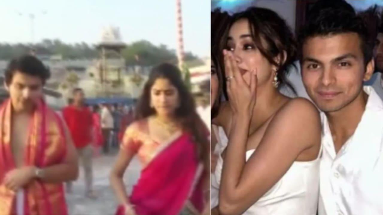 Janhvi Kapoor And Boyfriend Shikhar Pahariya Offer Prayers At Tirupati Balaji Temple, Watch Video