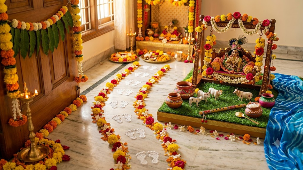 Krishna charan pathway + mini Gokul