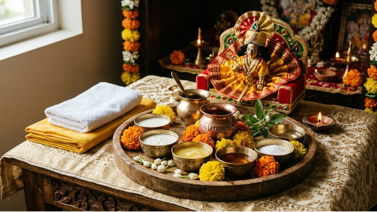 Panchamrit abhishek corner