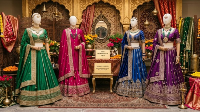 Jewel tones take centre stage