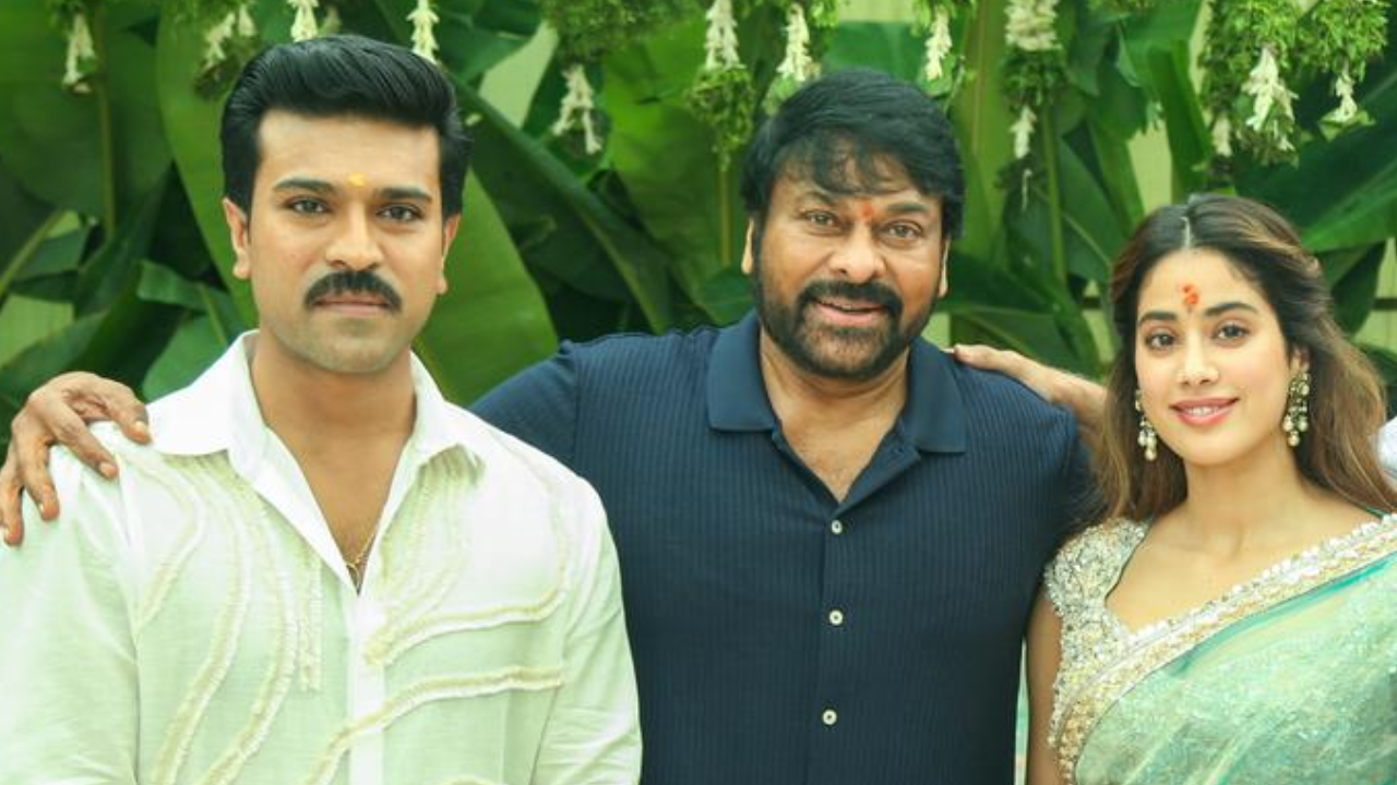 Chiranjeevi Hints: Ram Charan & Janhvi for `Jagadekha Veerudu` Sequel Lead