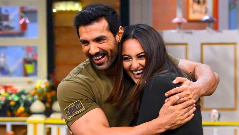 Force 2: John Abraham and Sonakshi Sinha snapped on The Kapil Sharma Show