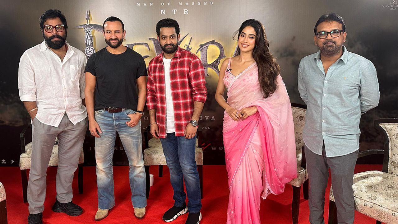 Jr NTR Talks About Working With Janhvi Kapoor in His Upcoming Film Devara Part 1