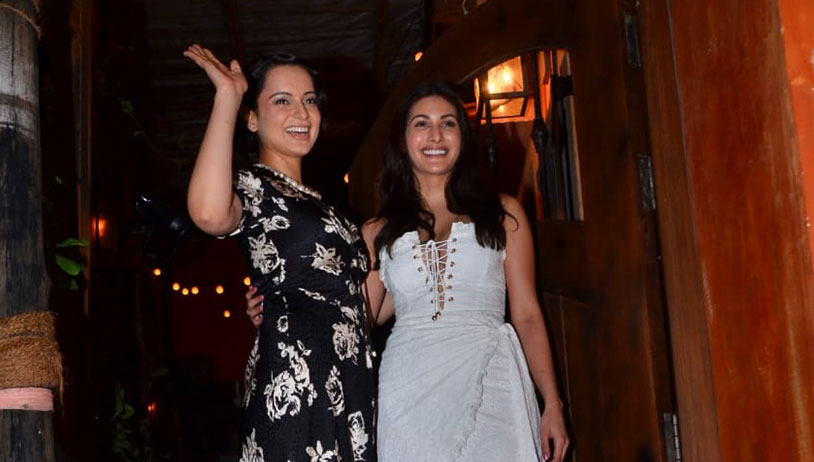 Kangana Ranaut hosts success bash of Judgemental Hai Kya, while Rajkummar Rao was amiss