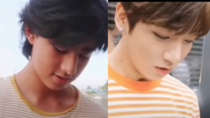 Younger jungkook comparision