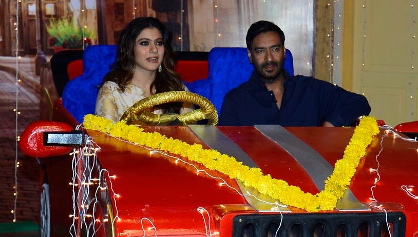 Shivaay: Ajay Devgn and Kajol snapped on The Kapil Sharma Show
