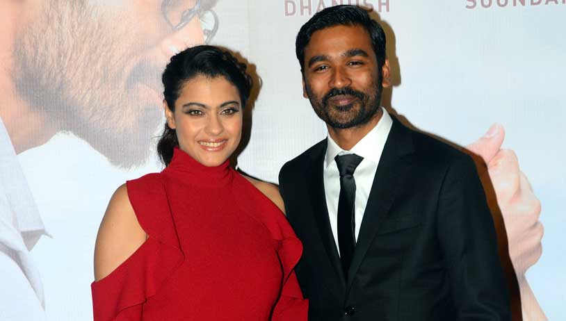 VIP 2: Kajol and Dhanush snapped at Music Launch