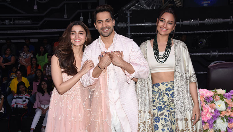 Alia Bhatt, Sonakshi Sinha, Varun Dhawan promote Kalank on Super Dancer 3