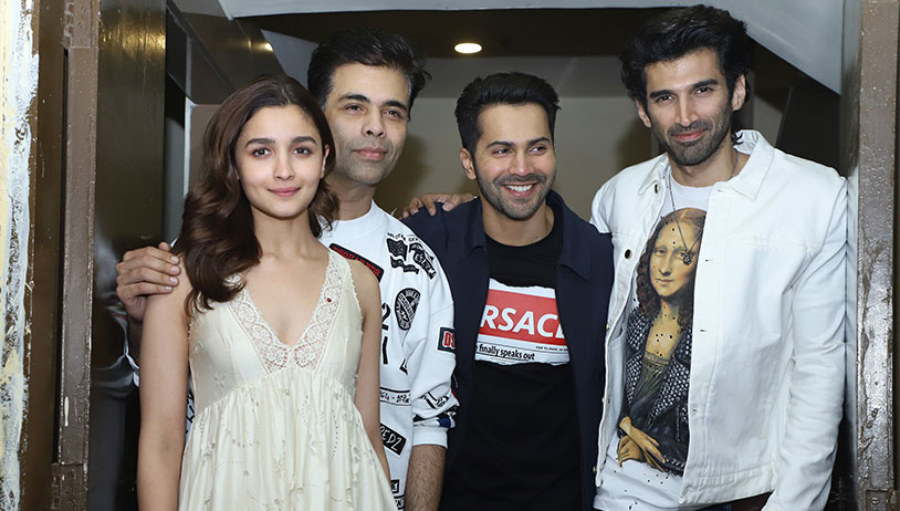 Alia, Varun, Aditya, Sonakshi snapped at Kalank screening