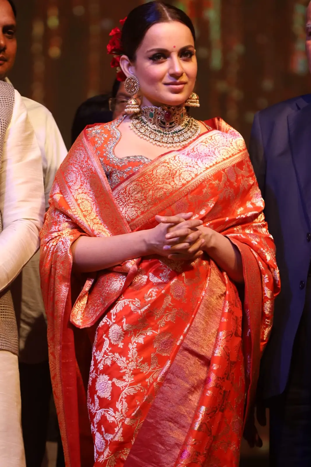 Kangana Ranaut made history by being the first woman in 50 years to perform Raavan Dahan at Lav Kush Mela