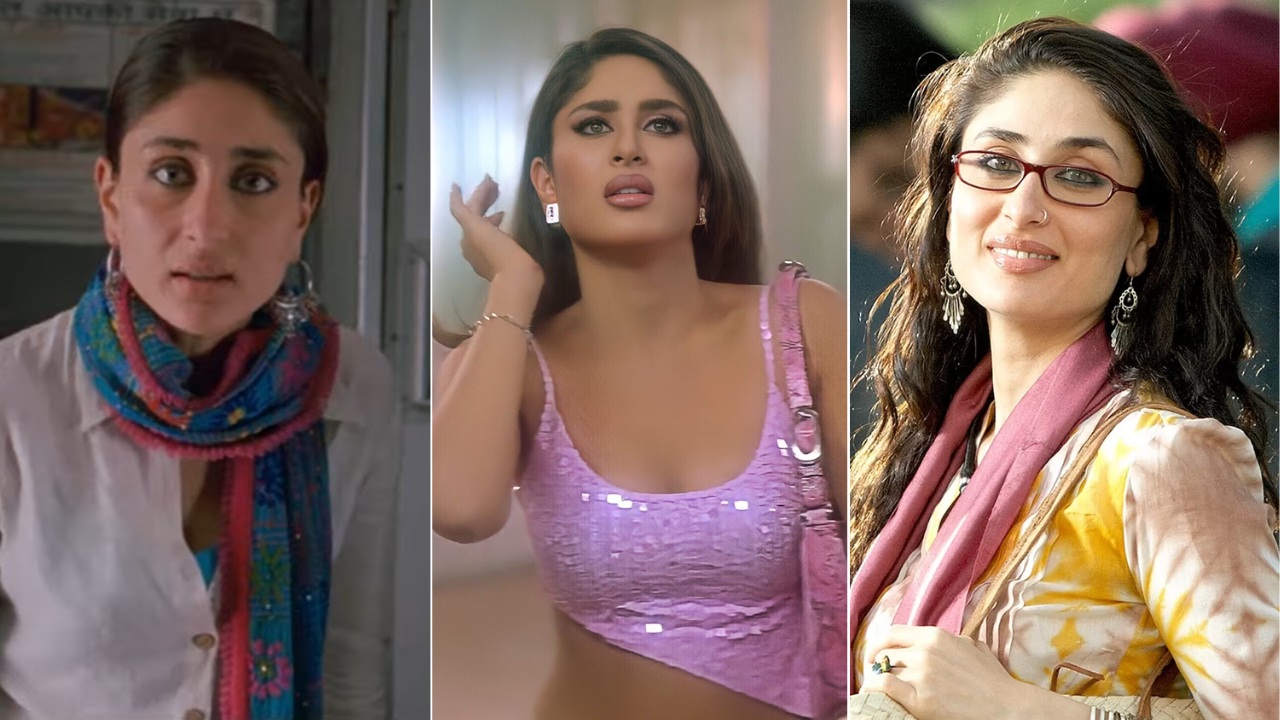 Kareena Kapoor Khan in Jab We Met, Kabhi Khushi Khabhi Gham, and 3 Idiots
