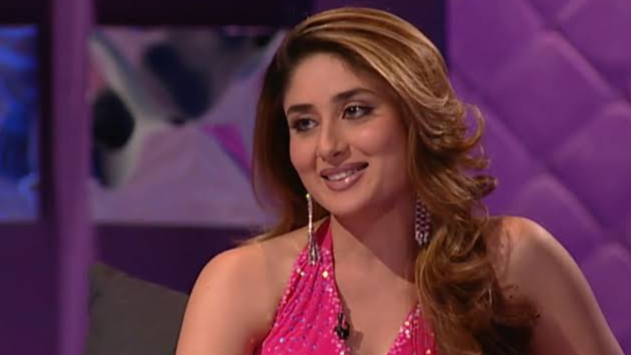 Kareena`s airport look vs Karan`s airport look