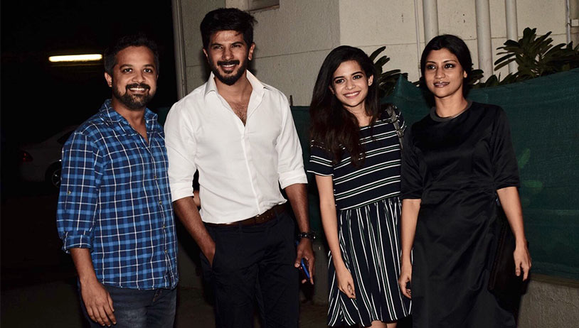 Karwaan: Dulquer Salmaan and Mithila Palkar snapped at pre-release party