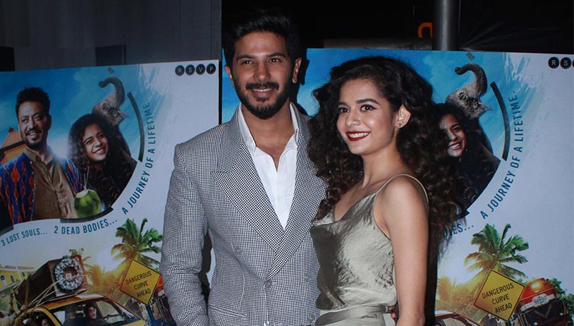 Dulquer Salmaan and Mithila Palkar host a private screening of Karwaan