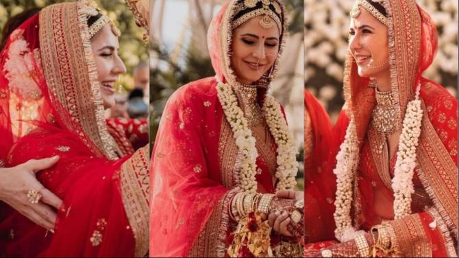 Kiara Advani To Katrina Kaif: Bollywood Brides Who Were The Happiest On Their Wedding