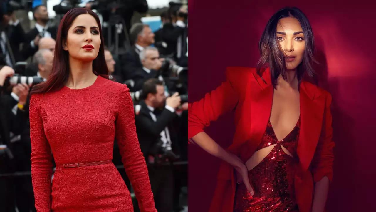 Get Inspiration For Your Christmas Party Looks From Katrina Kaif, Kiara Advani, And More Celebrities