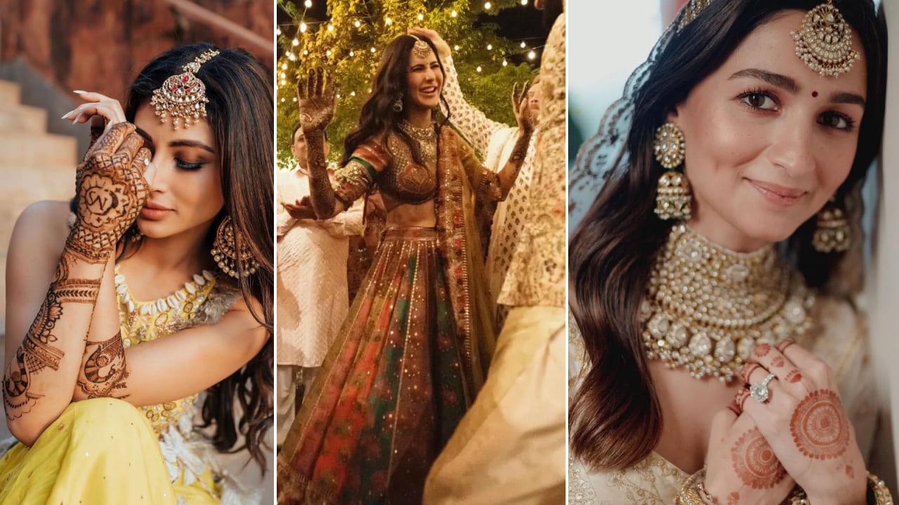 Karwa Chauth 2023: Alia Bhatt To Katrina Kaif, Take Mehendi Inspiration From Bollywood Brides