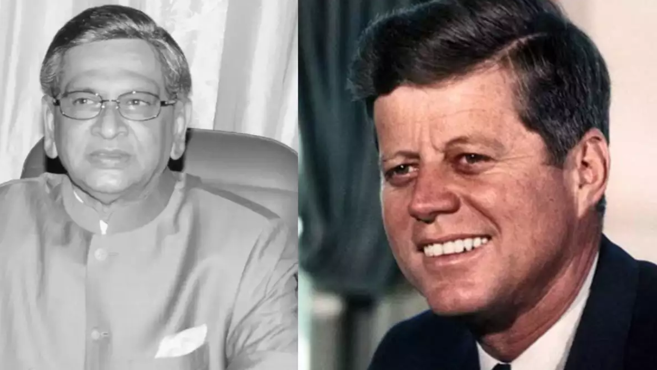 S.M. Krishna, while studying law in the United States, reached out to John F. Kennedy during his presidential campaign in 1960